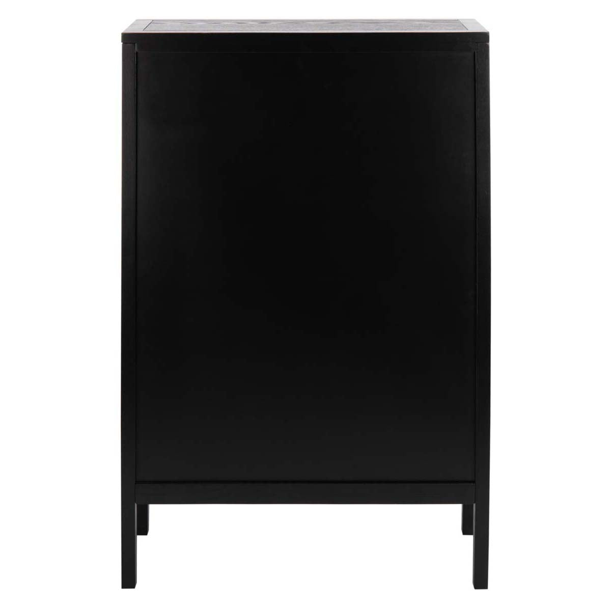 Safavieh Franz 3 Shelf Wood Back Etagere , ETG2104 - Black / Natural