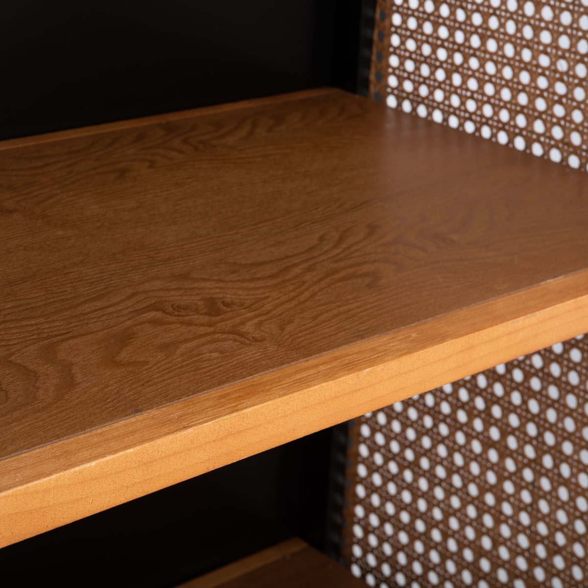 Safavieh Franz 3 Shelf Wood Back Etagere , ETG2104 - Black / Natural