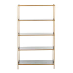 Safavieh Justine 5 Tier Etagere , ETG3201 - Black/Brass