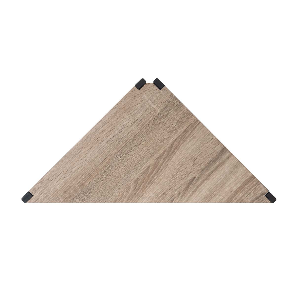 Safavieh Logan 4 Tier Corner Bookshelf , ETG4200 - Light Grey Oak/Black