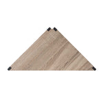 Safavieh Logan 4 Tier Corner Bookshelf , ETG4200 - Light Grey Oak/Black