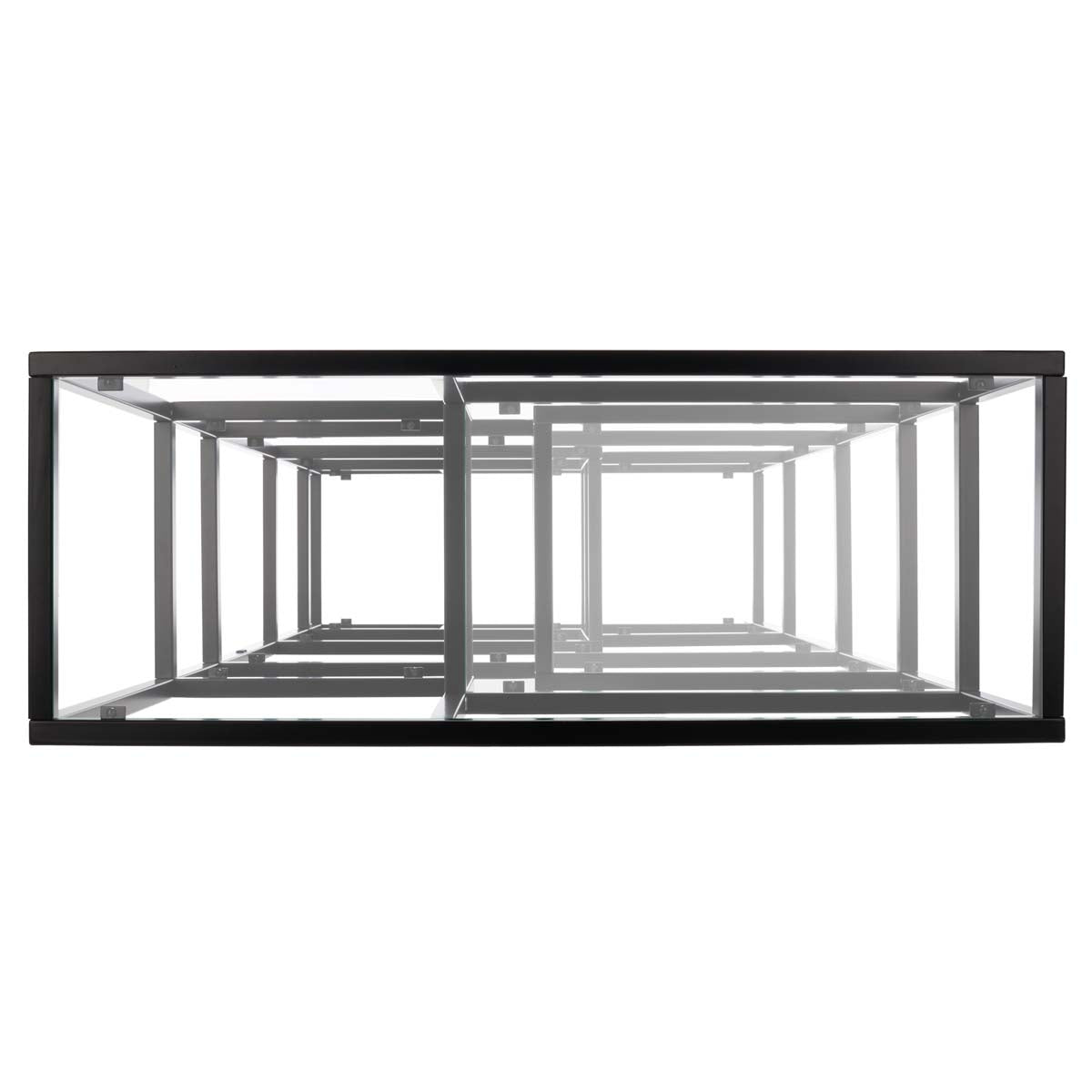 Safavieh Ramie 10 Shelf Etagere , ETG6404 - Matte Black