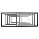 Safavieh Ramie 10 Shelf Etagere , ETG6404 - Matte Black