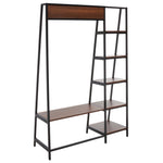 Safavieh Akasha Etagere , ETG9300 - Walnut /Black
