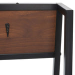 Safavieh Akasha Etagere , ETG9300 - Walnut /Black