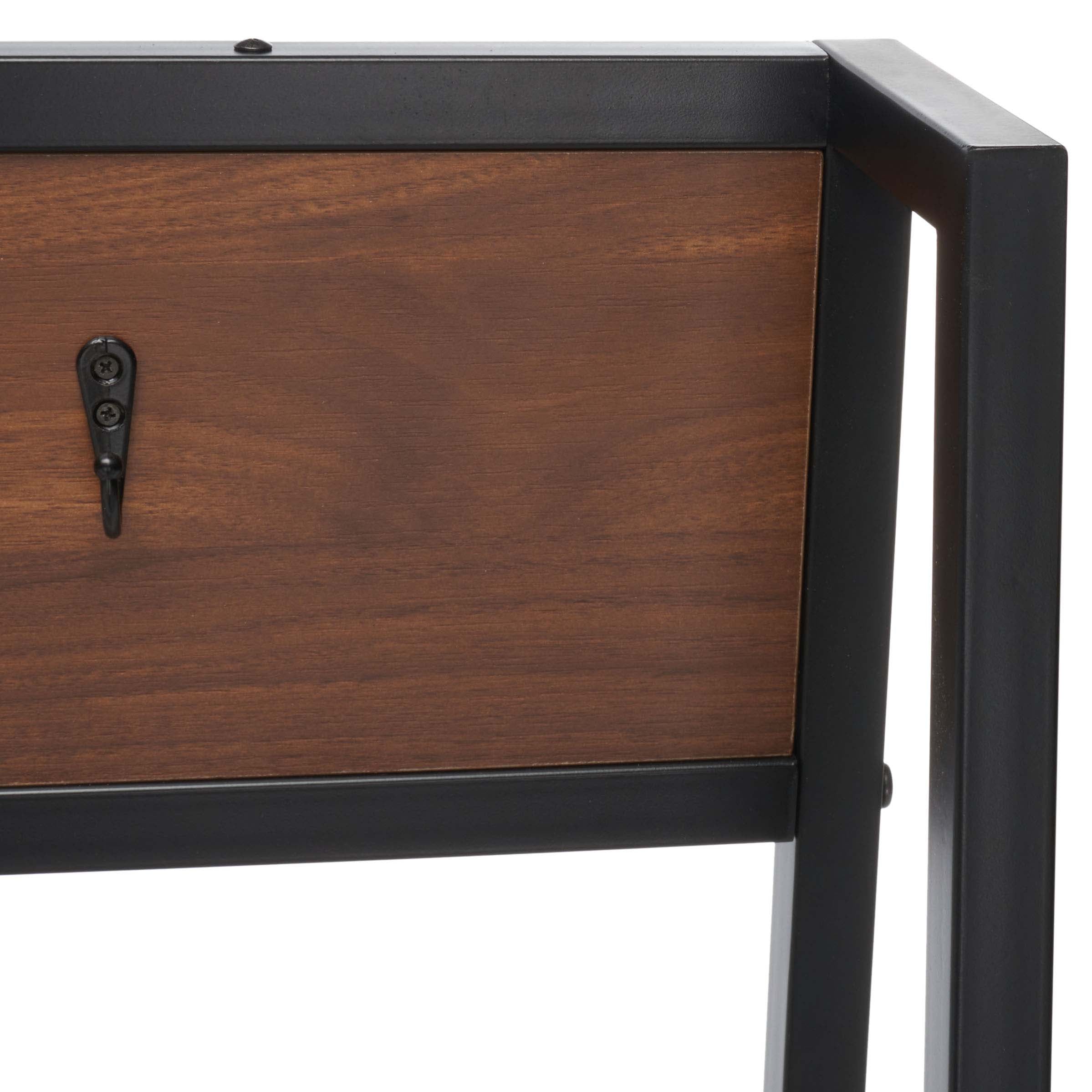 Safavieh Akasha Etagere , ETG9300 - Walnut /Black