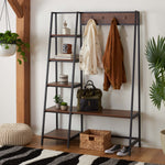 Safavieh Akasha Etagere , ETG9300 - Walnut /Black