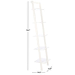 Safavieh Allaire 5 Tier Leaning Etagere, ETG9400 - White