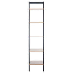 Safavieh Allaire 5 Tier Leaning Etagere , ETG9400 - Natural / Charcoal