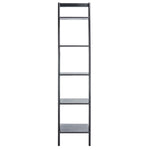 Safavieh Allaire 5 Tier Leaning Etagere , ETG9400 - Black