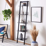 Safavieh Allaire 5 Tier Leaning Etagere , ETG9400 - Black