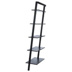 Safavieh Cullyn 5 Tier Leaning Etagere , ETG9401 - Black