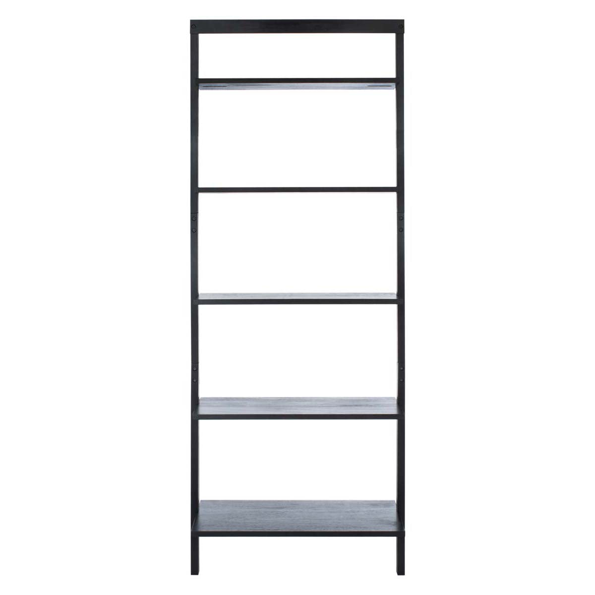 Safavieh Cullyn 5 Tier Leaning Etagere , ETG9401 - Black