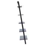 Safavieh Cullyn 5 Tier Leaning Etagere , ETG9401 - Black