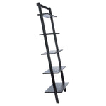 Safavieh Cullyn 5 Tier Leaning Etagere , ETG9401 - Black