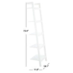 Safavieh Yassi 5 Tier Leaning Etagere , ETG9403 - White