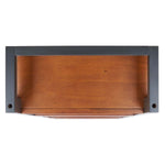 Safavieh Yassi 5 Tier Leaning Etagere , ETG9403 - Honey Brown / Charcoal