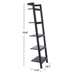 Safavieh Yassi 5 Tier Leaning Etagere , ETG9403 - Black