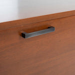 Safavieh Vlad 3 Shelf 1 Door Etagere , ETG9405 - Honey Brown / Charcoal