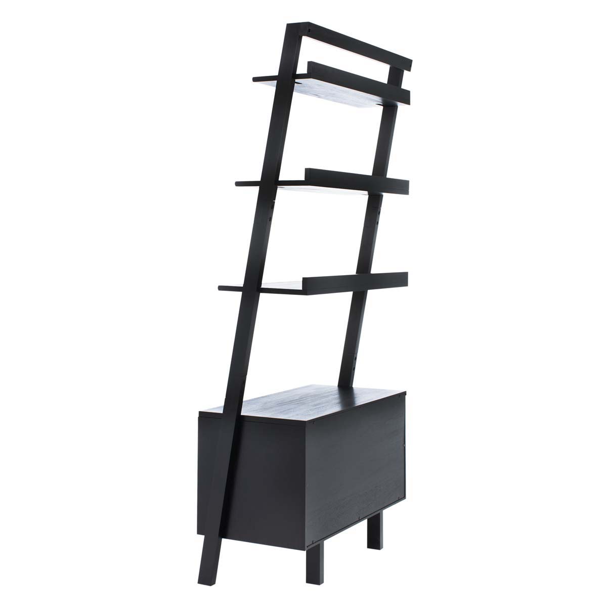 Safavieh Vlad 3 Shelf 1 Door Etagere , ETG9405 - Black