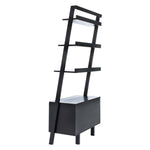 Safavieh Vlad 3 Shelf 1 Door Etagere , ETG9405 - Black