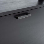 Safavieh Vlad 3 Shelf 1 Door Etagere , ETG9405 - Black