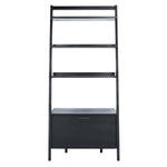 Safavieh Vlad 3 Shelf 1 Door Etagere , ETG9405 - Black