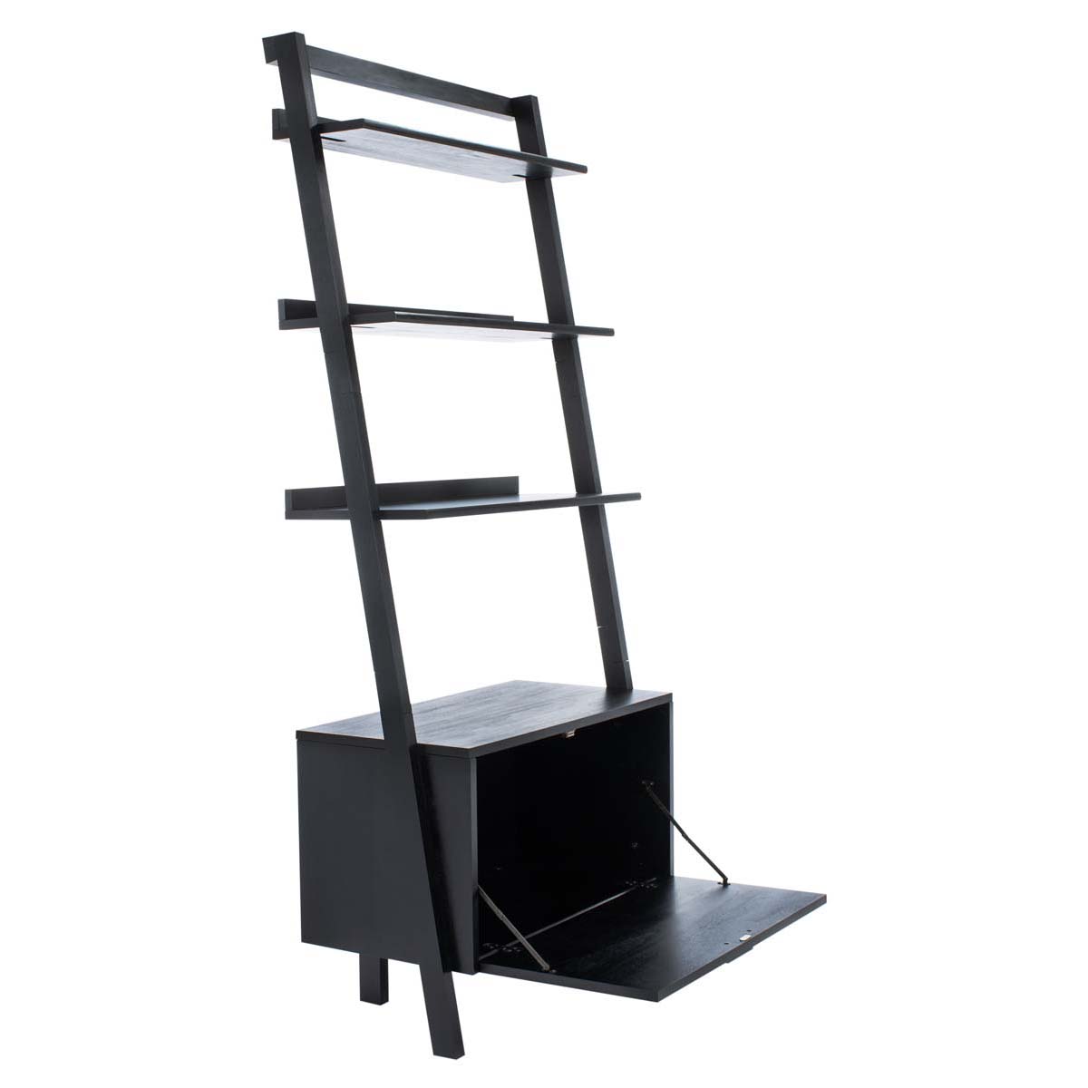 Safavieh Vlad 3 Shelf 1 Door Etagere , ETG9405 - Black