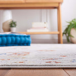 Safavieh Eternal 200 Rug, ETL200 - Grey / Blue Rust
