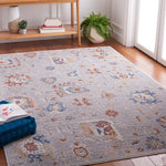 Safavieh Eternal 200 Rug, ETL200 - Grey / Blue Rust
