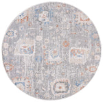 Safavieh Eternal 200 Rug, ETL200 - Grey / Blue Rust
