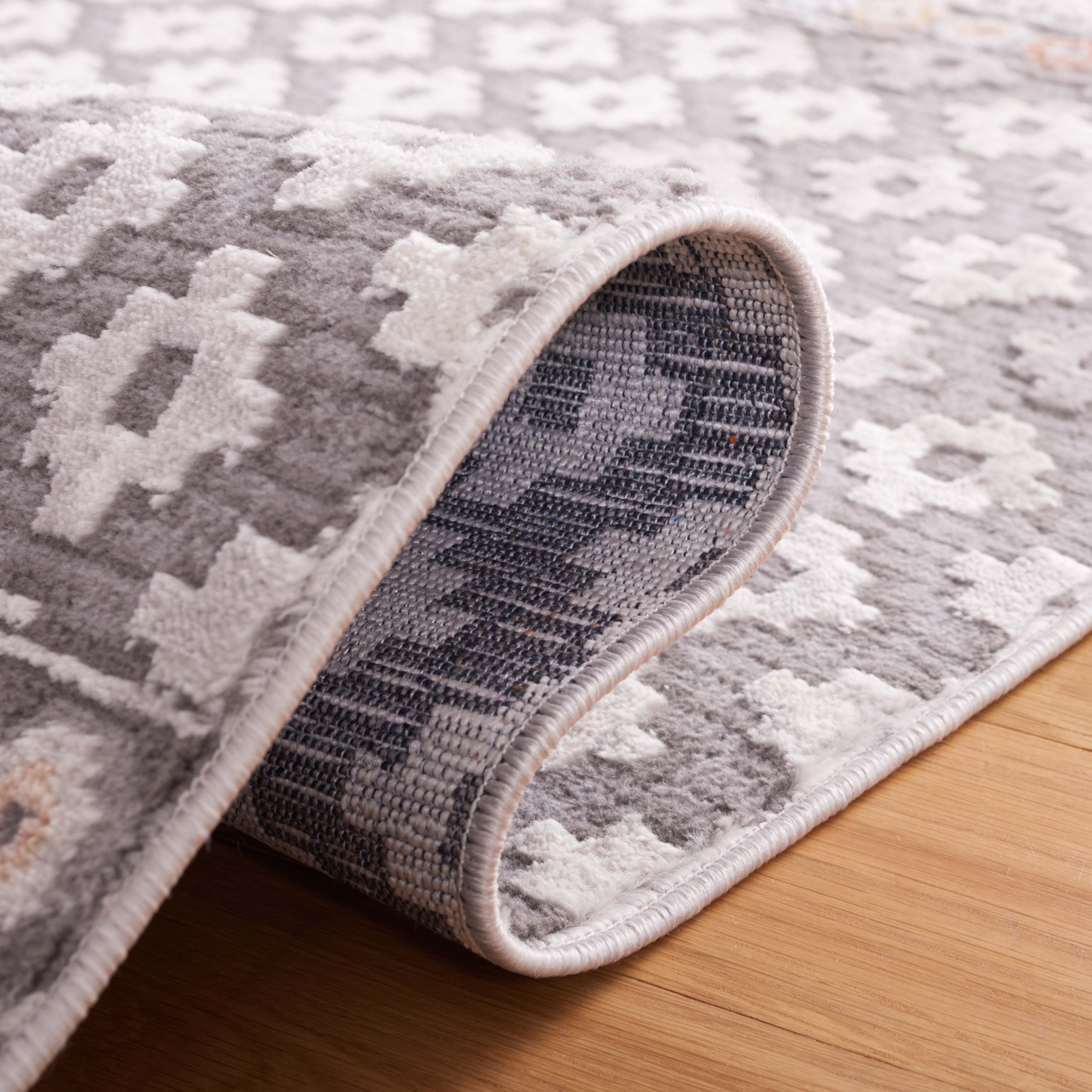 Safavieh Eternal 202 Rug, ETL202 - Grey / Blue Rust