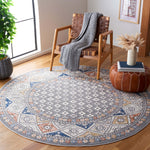 Safavieh Eternal 202 Rug, ETL202 - Grey / Blue Rust