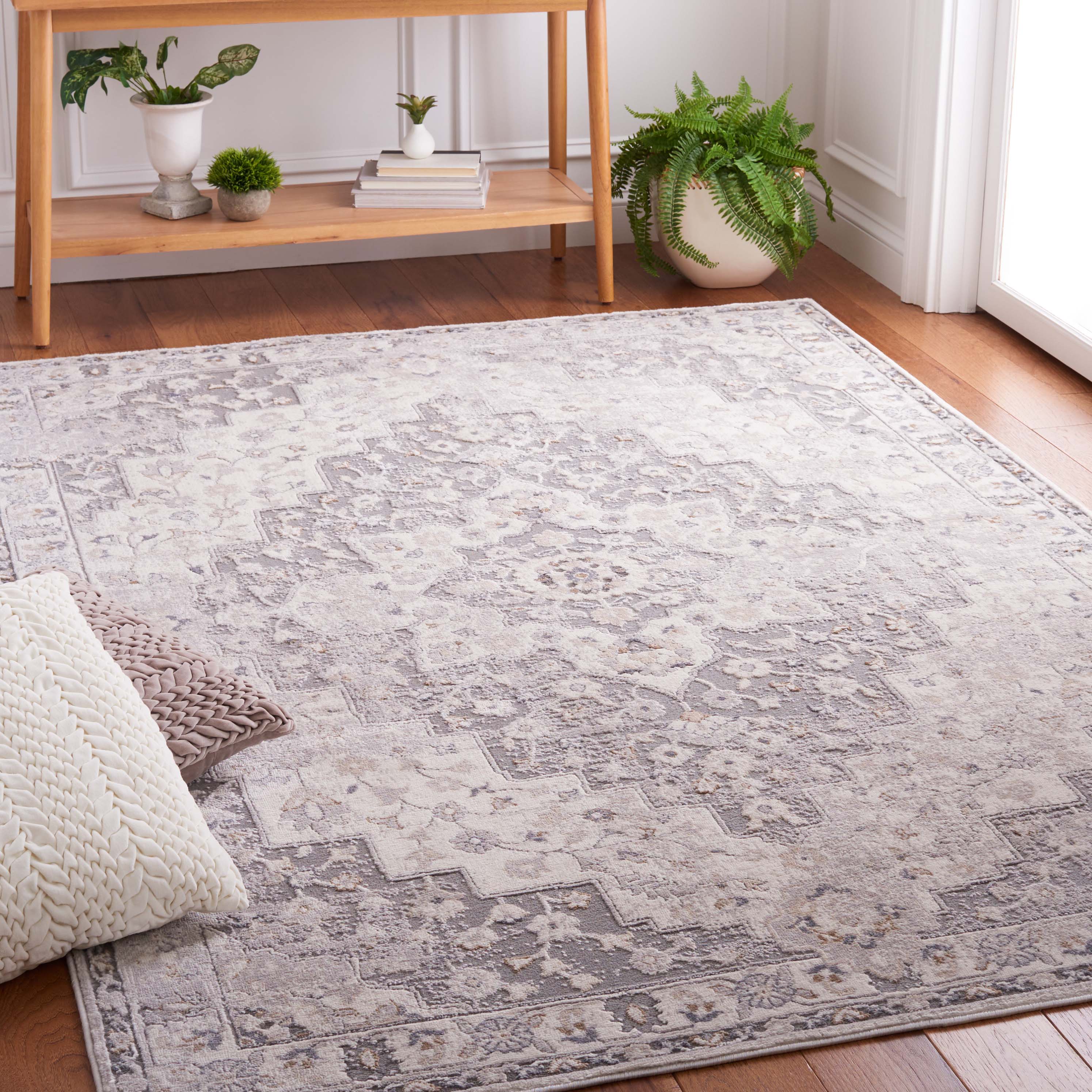 Safavieh Eternal 206 Rug, ETL206 - Grey / Ivory