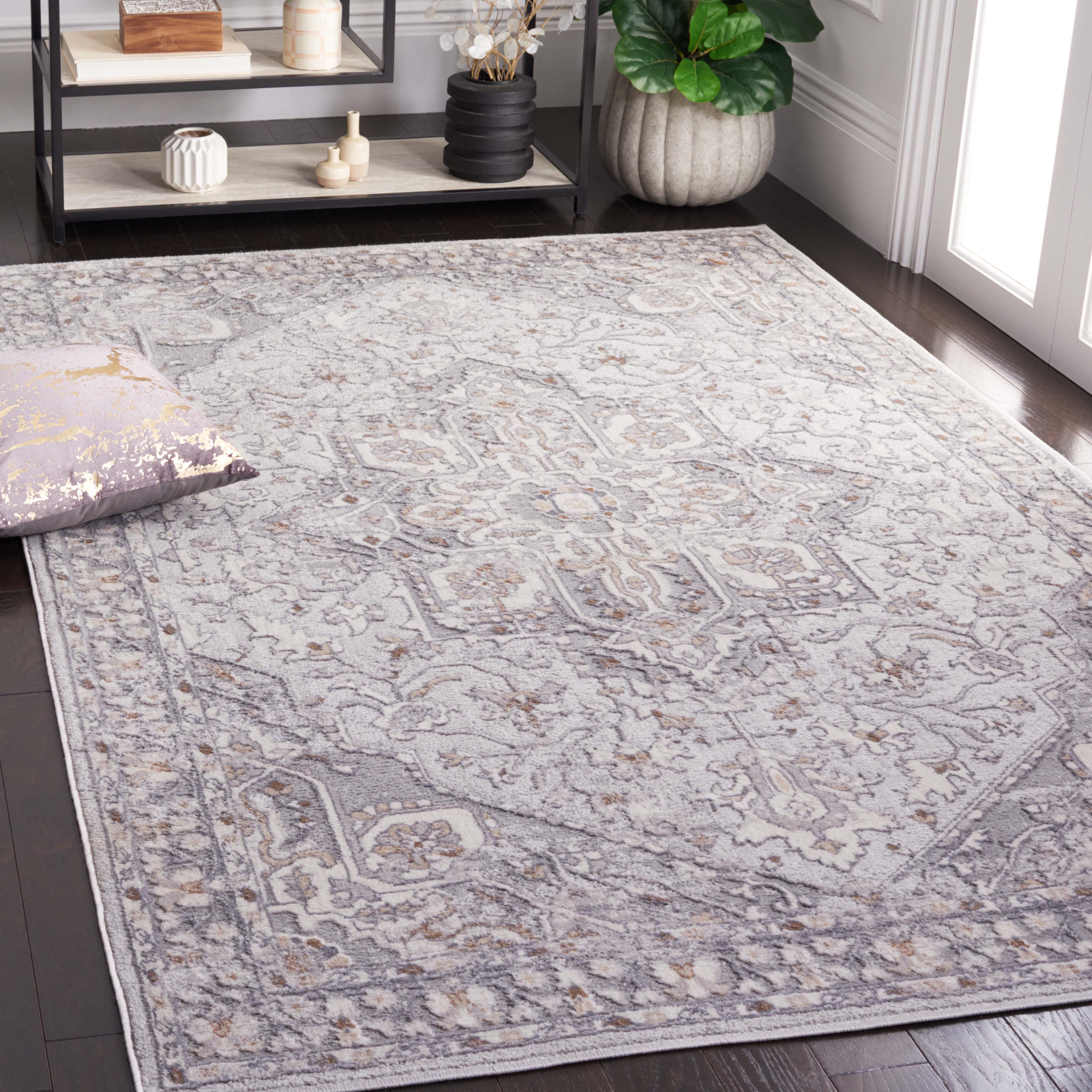 Safavieh Eternal 216 Rug, ETL216 - Grey / Beige