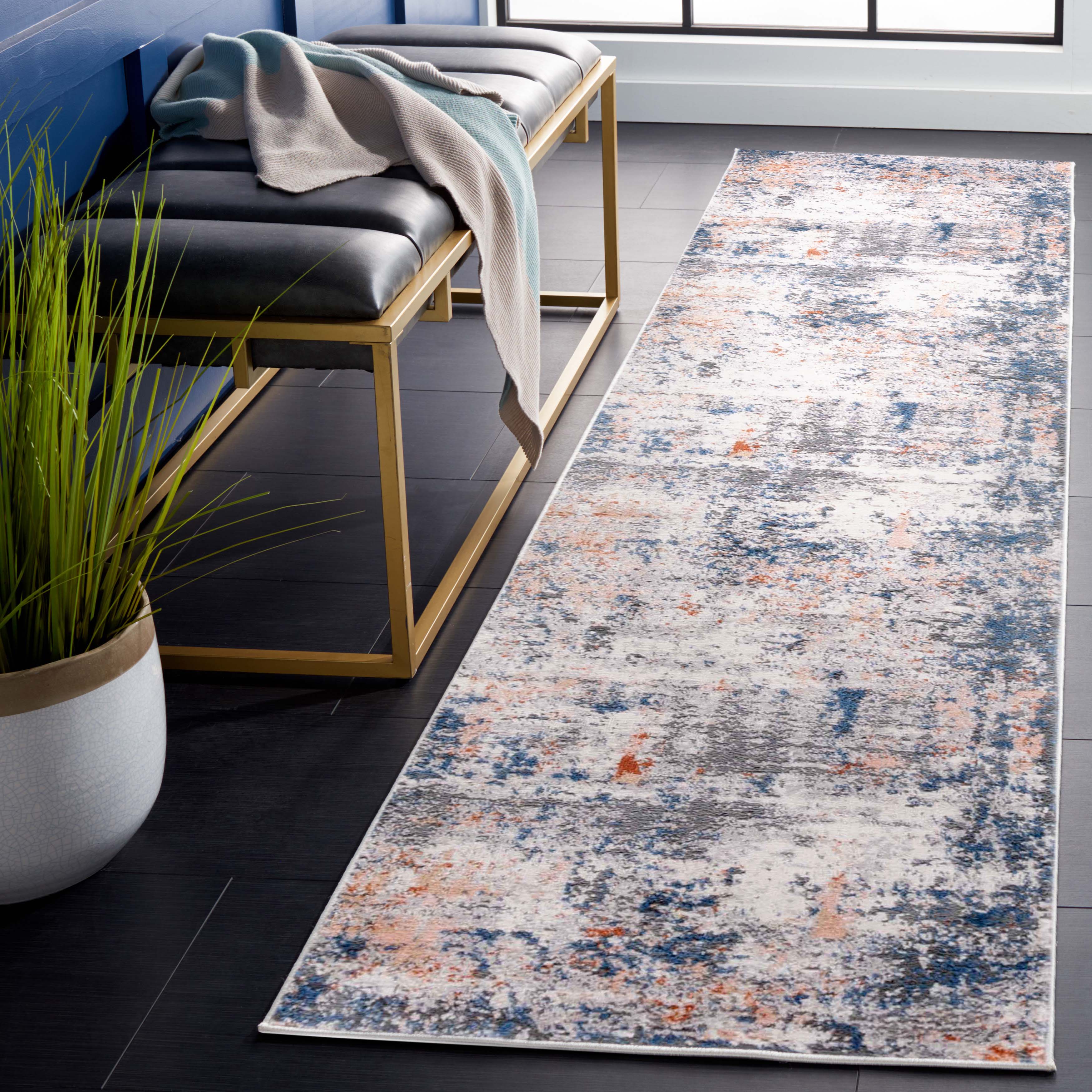 Safavieh Eternal 222 Rug, ETL222 - Grey / Blue