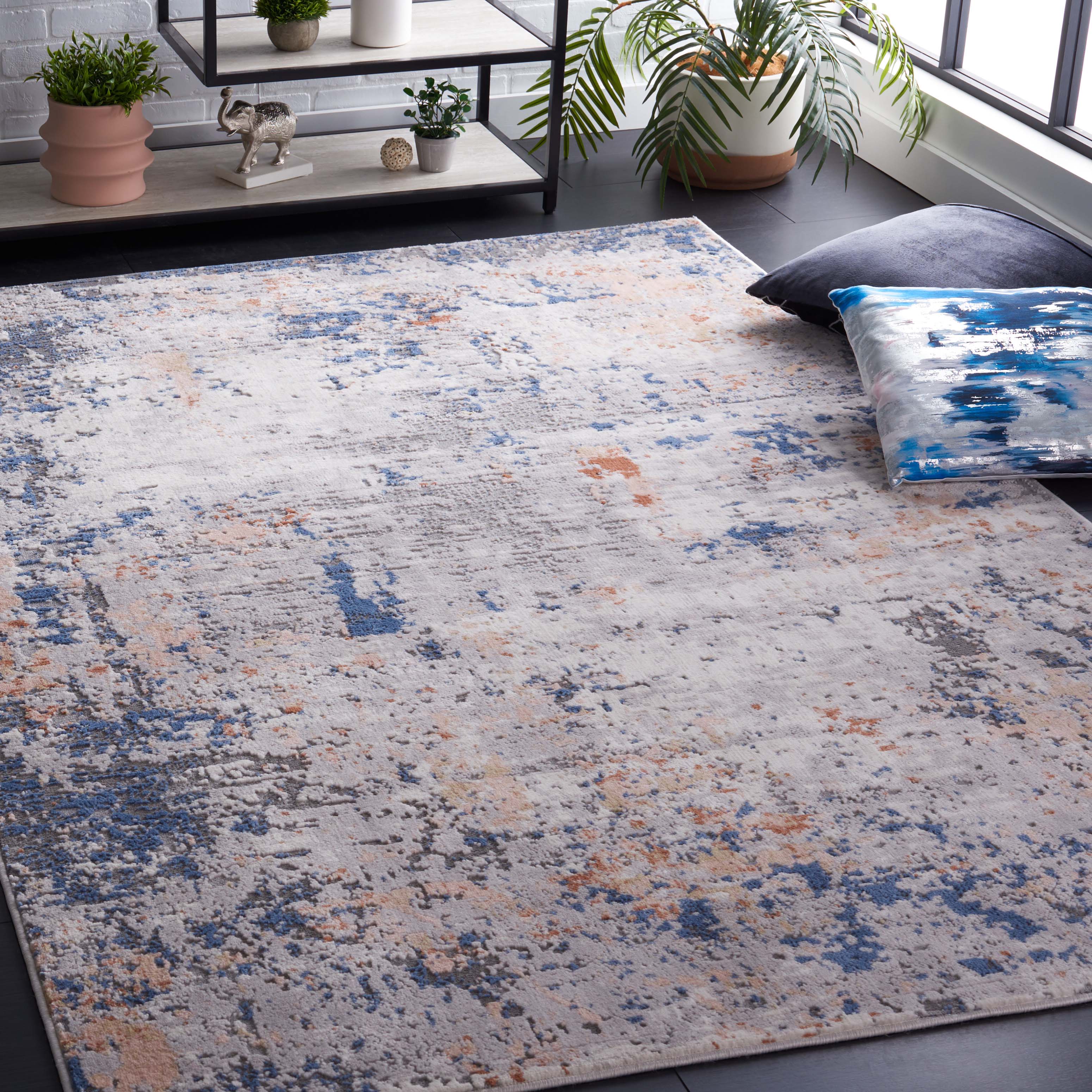 Safavieh Eternal 222 Rug, ETL222 - Grey / Blue