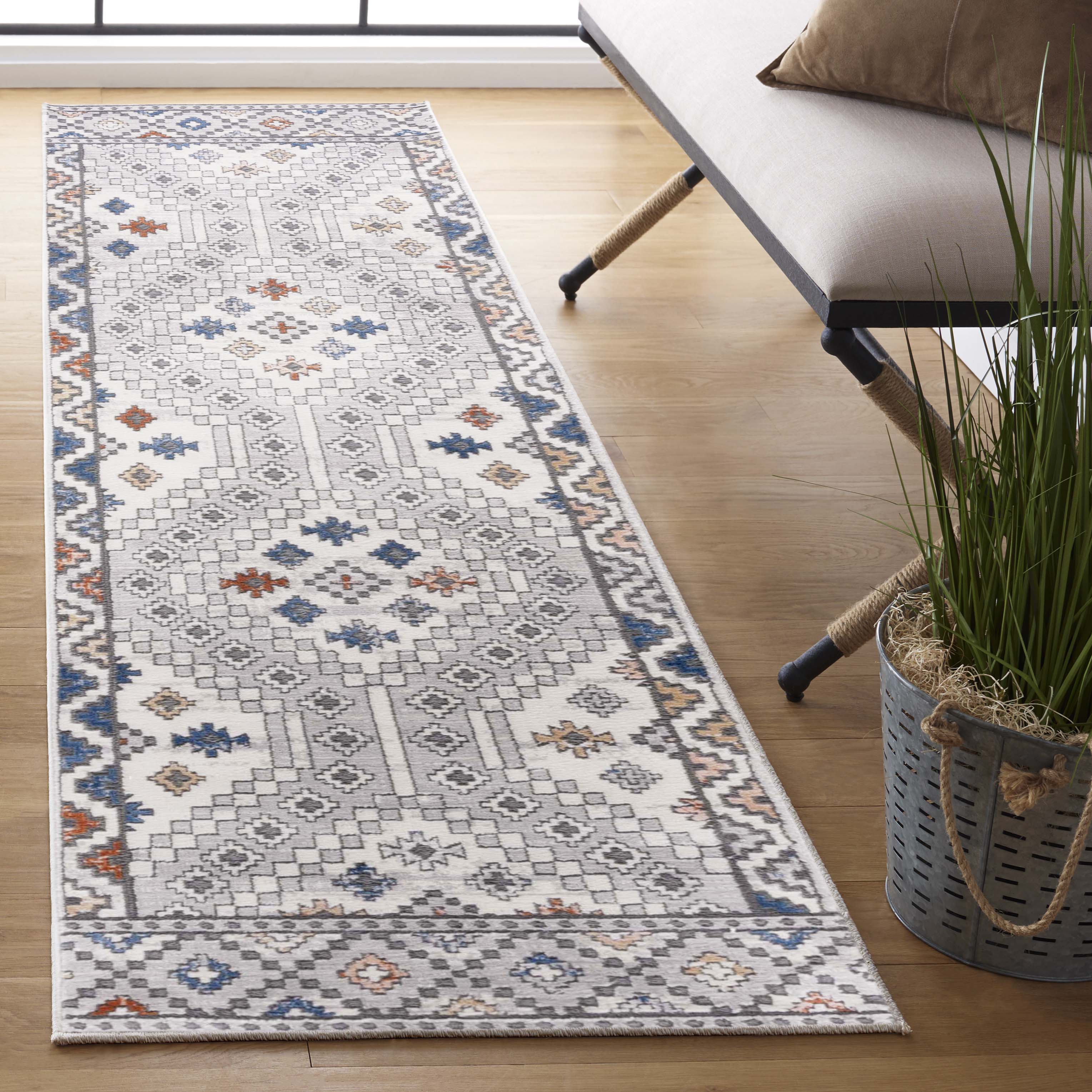 Safavieh Eternal 224 Rug, ETL224 - Grey / Ivory