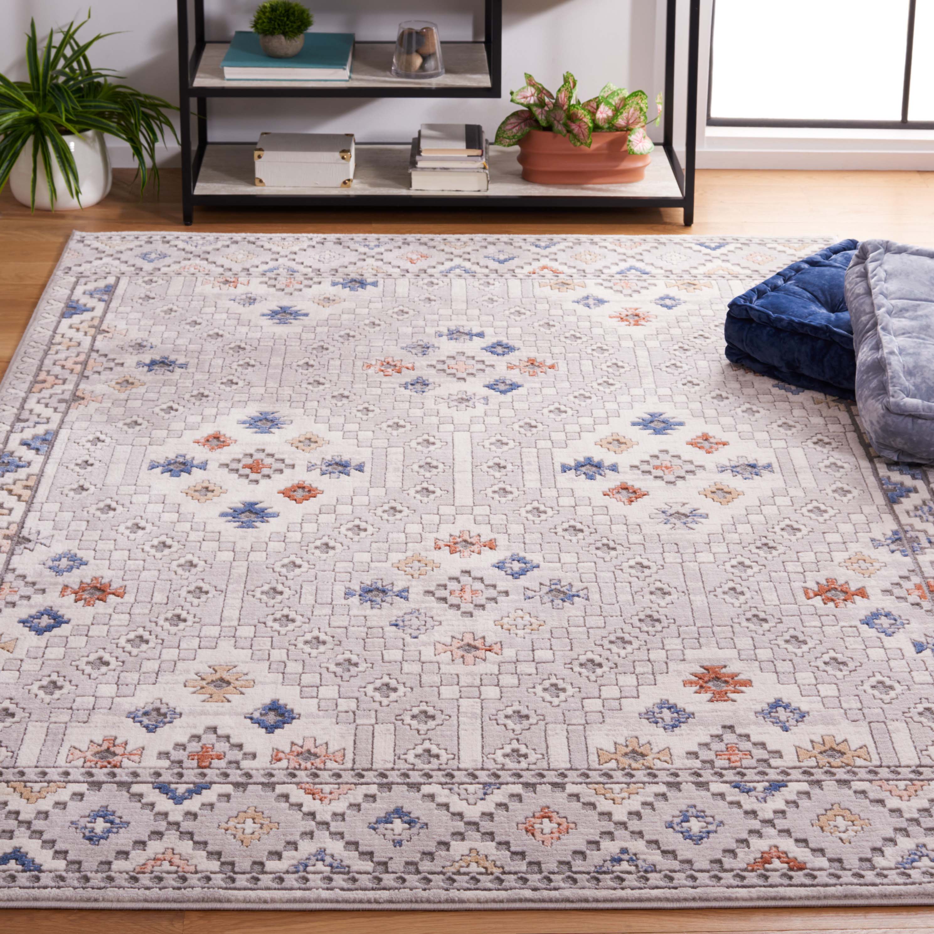Safavieh Eternal 224 Rug, ETL224 - Grey / Ivory