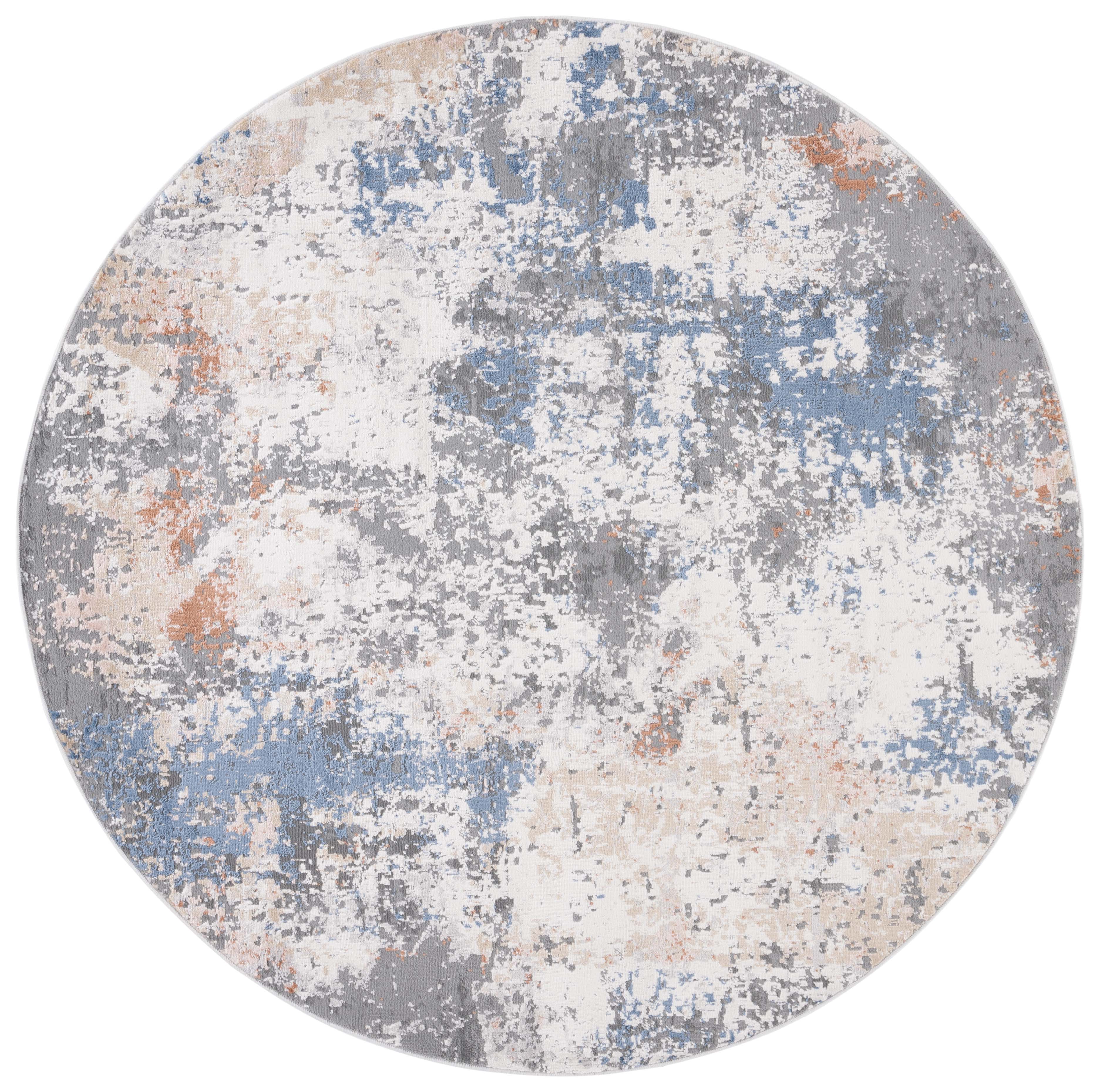 Safavieh Eternal 228 Rug, ETL228 - Grey / Blue Gold