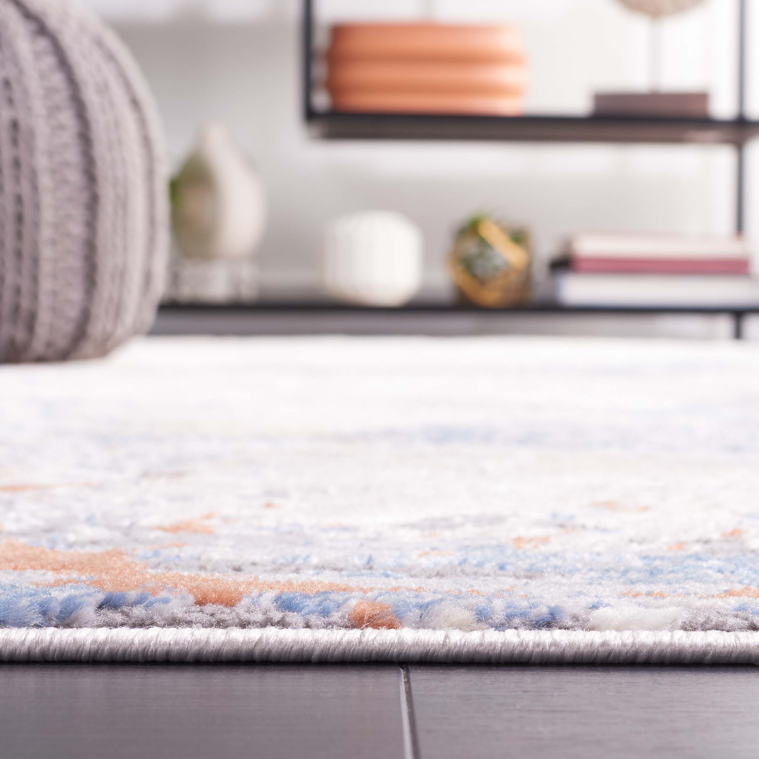 Safavieh Eternal 230 Rug, ETL230 - Grey / Blue Gold