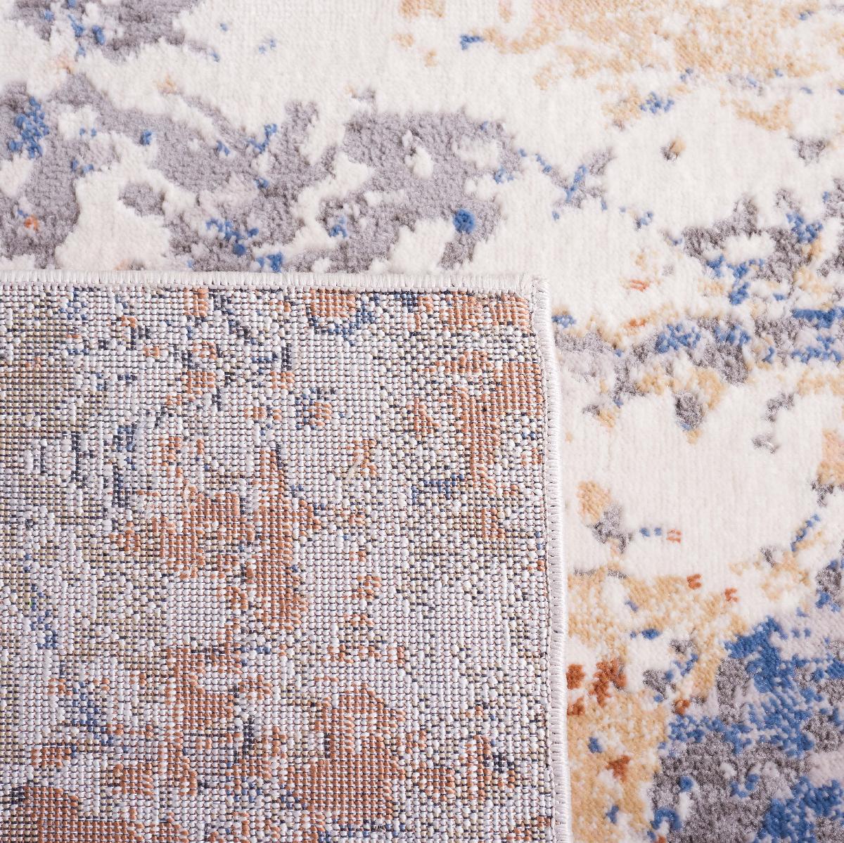 Safavieh Eternal 230 Rug, ETL230 - Grey / Blue Gold