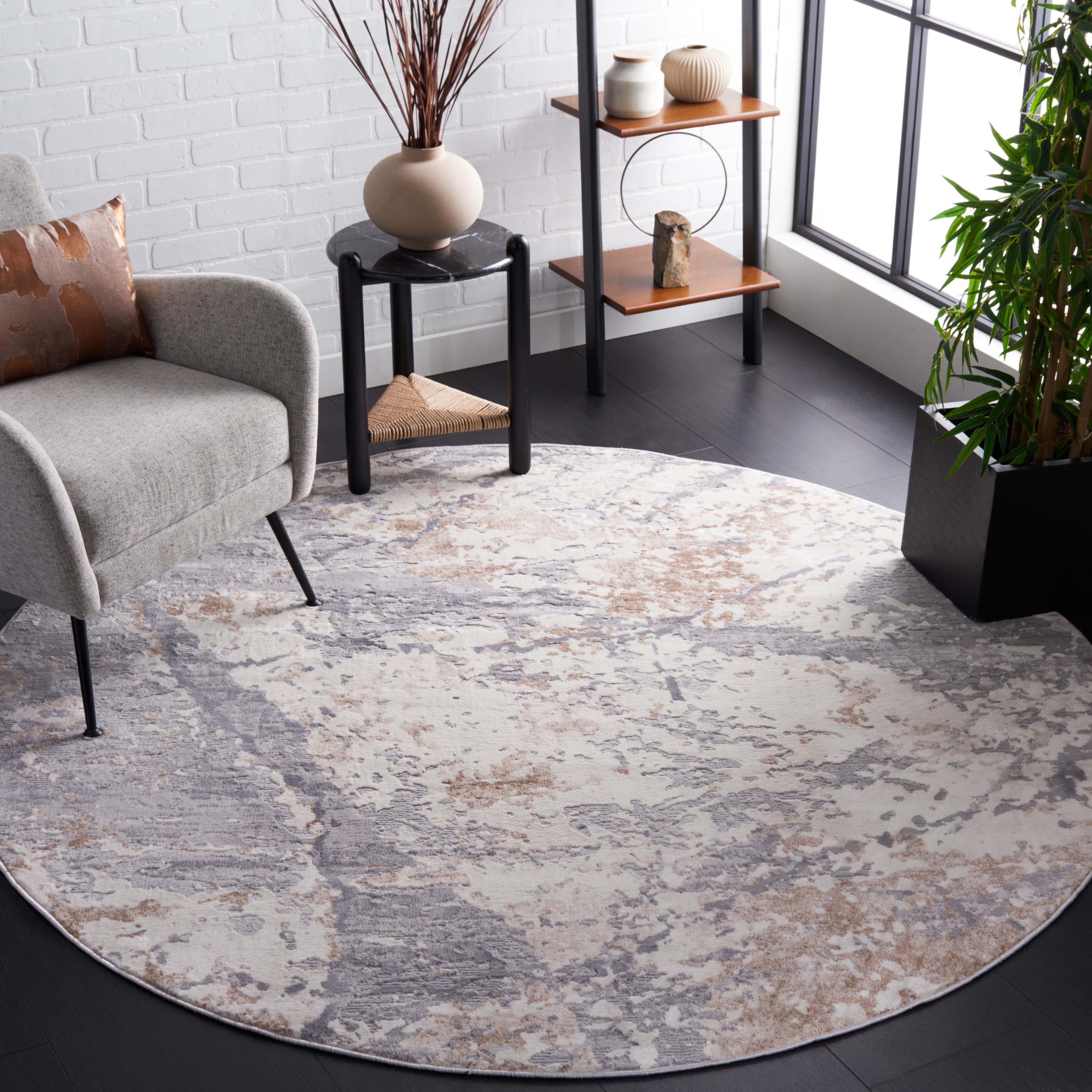 Safavieh Eternal 230 Rug, ETL230 - Grey / Beige