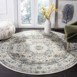 Safavieh Evoke 220 Rug, Grey, EVK220 - Grey / Gold