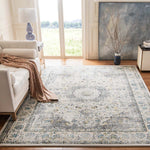 Safavieh Evoke 220 Rug, Grey, EVK220 - Grey / Gold