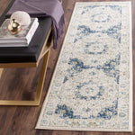 Safavieh Evoke 220 Rug, Blue, EVK220 - Ivory / Blue