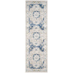 Safavieh Evoke 220 Rug, Blue, EVK220 - Ivory / Blue