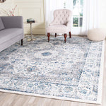 Safavieh Evoke 220 Rug, Grey, EVK220 - Ivory / Grey