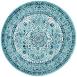 Safavieh Evoke 220 Rug, Blue, EVK220 - Light Blue / Light Blue