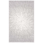 Safavieh Evoke 228 Rug, White, EVK228 - Dark Grey / Ivory